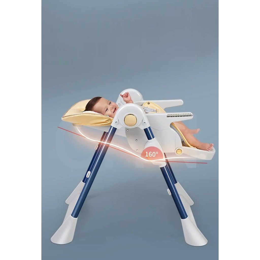 Baby Dining Chair Household Dining Chair Foldable Baby Dining Table Chair Multifunctional Child Dini