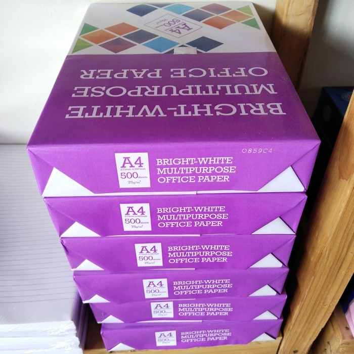 

Kertas HVS A4 BMO isi 500 Lembar