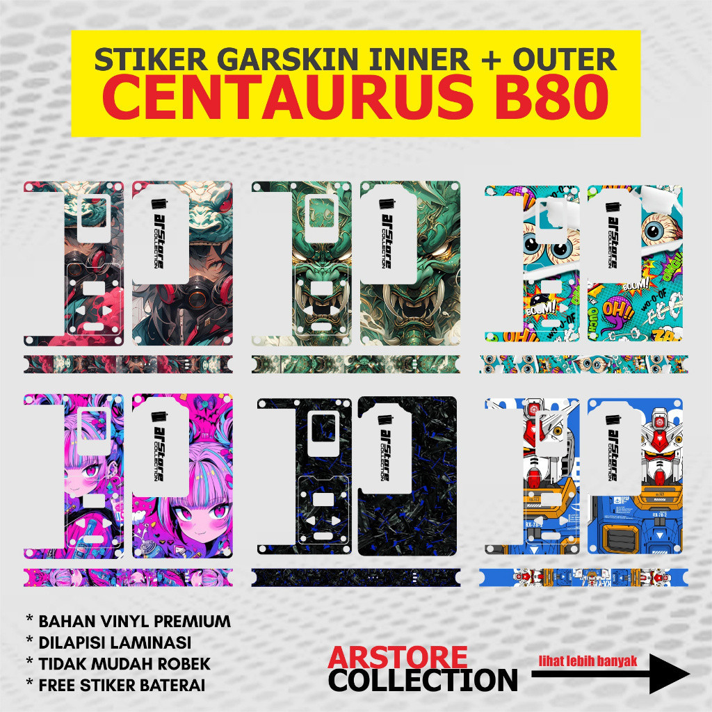 

ARSTORE Stiker Garskin Inner Full Set B80