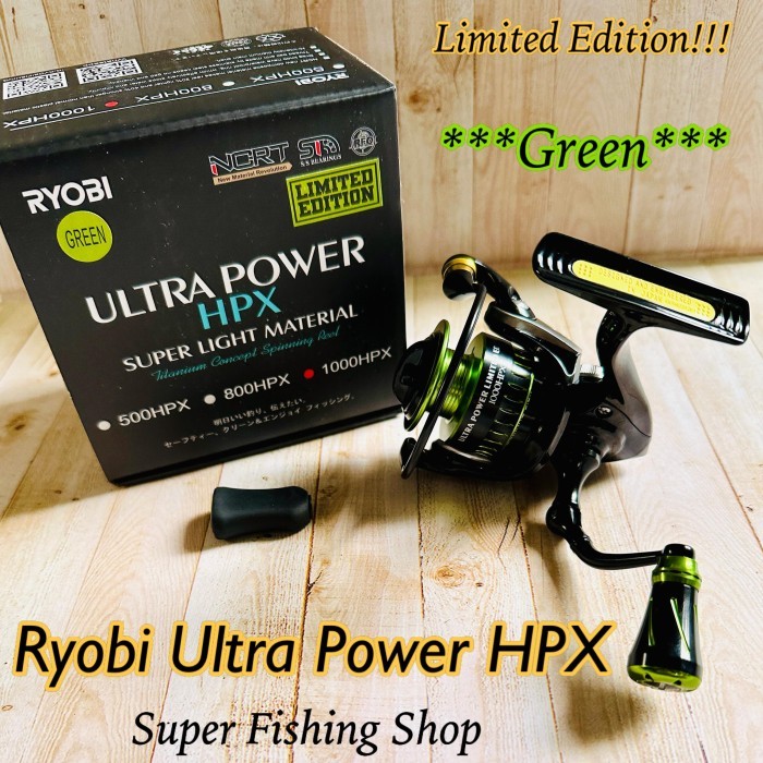 Reel Ryobi Ultra Power 1000 HPX LIMITED EDITION - Hijau