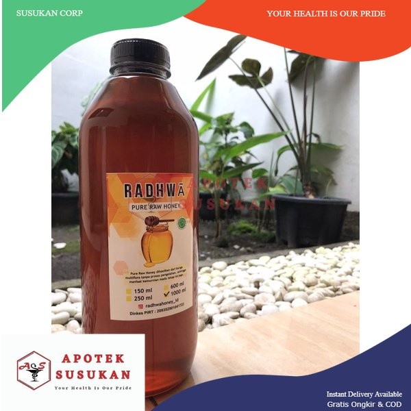 

Madu Murni Asli Radhwa 100% Pure Honey 1 liter