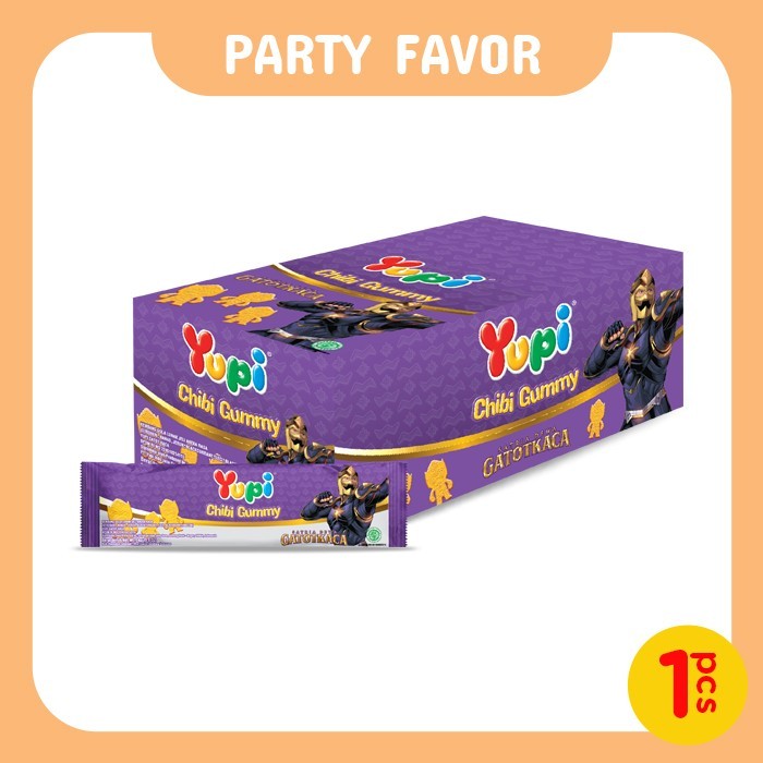 

Yupi Chibi Gummy Gatot Kaca Display Box - Party Favor