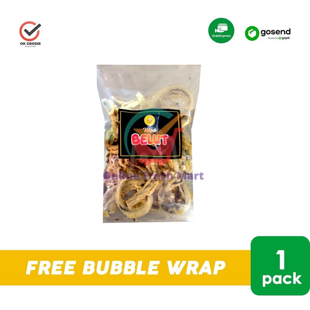 

Keripik Belut Crispy Gurih / Kripik (1 pack) KHUSUS INSTANT - Fasyanita Denpasar