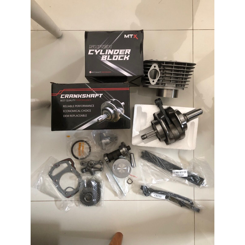 Paket Bore Up CB GL MP Tiger 250cc Paket Hemat Bore Up 250cc Set House Kopling Pir 6