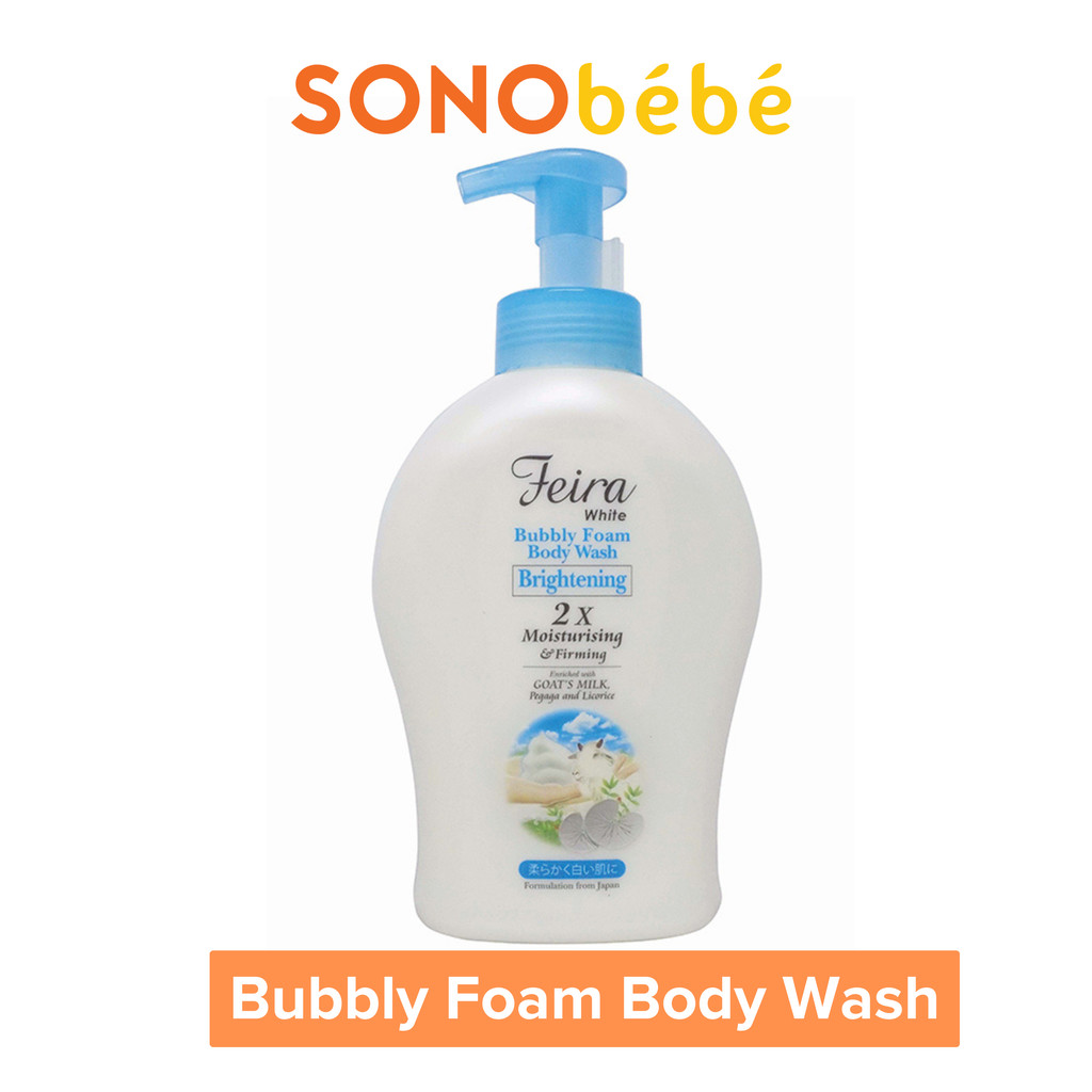 Feira Bubbly Foam Body Wash 800ml
