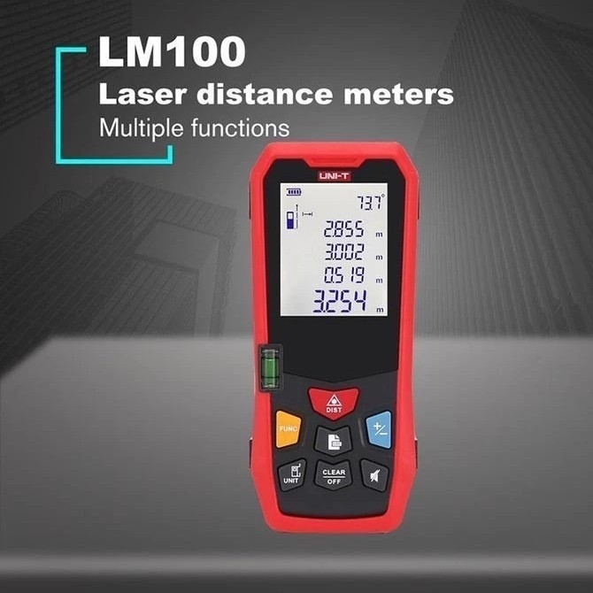 

LM100 Laser Distance Meter UNI-T 100 Meter Range Finder Digital Range