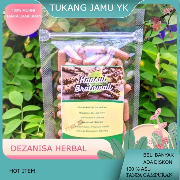 Kapsul Brotowali Isi 100 (obat gatal ori)