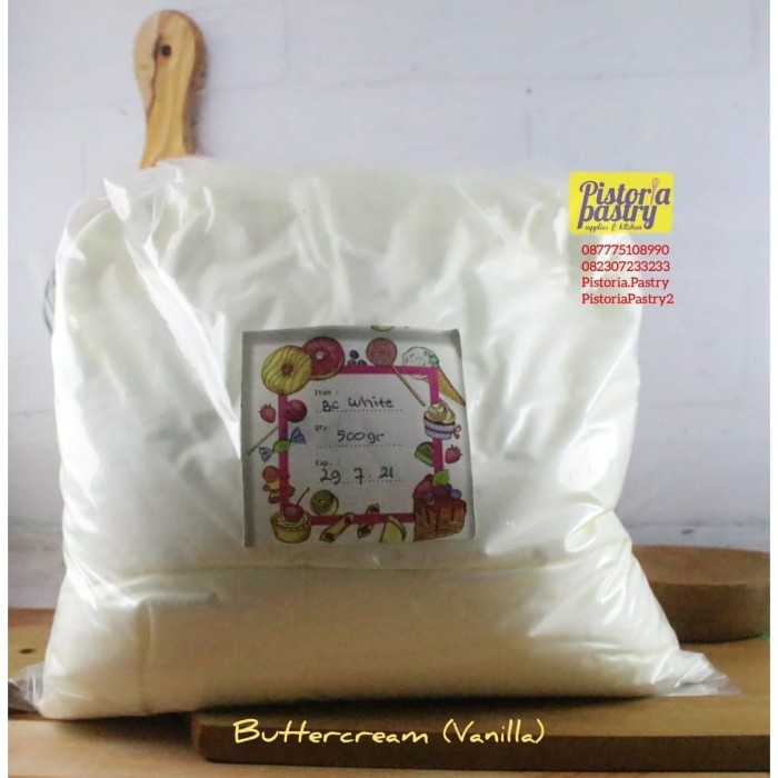 

✨TERLARIS -Buttercream ready to use (vanilla)