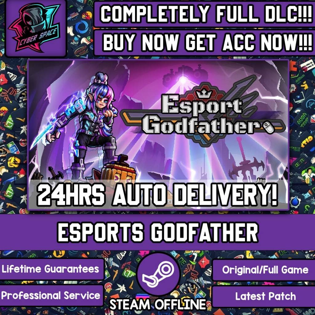 Esports Godfather | 电竞教父 [Auto Delivery] [Steam Online & Offline] [Full DLC] Cyber Space PC Game
