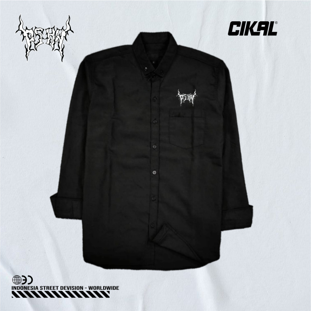 Kemeja BORDIR  PSHW Desain Simpel Keren - Atribut Pencak Silat PSHW SH Winongo 1903 By ninentynine Y