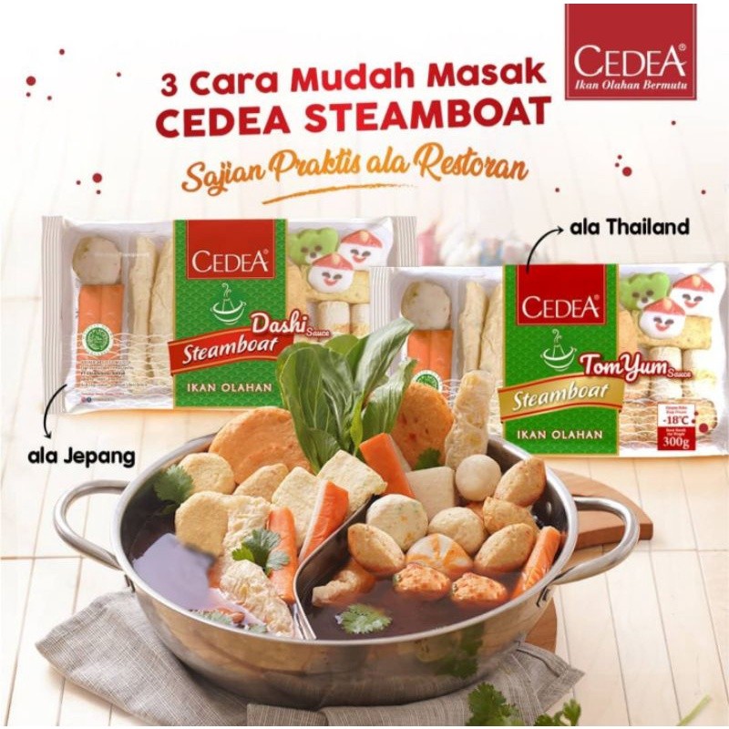

Cedea Steamboat 300gr
