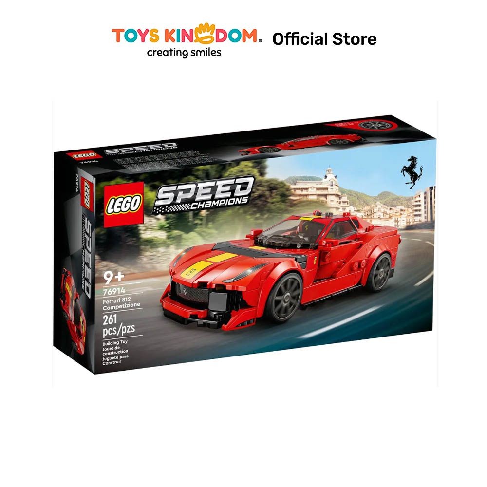 Toys Kingdom Lego Set Technic Ferrari 812 Competizione 76914 Kids Toy Toys Block Bricks Set Mainan M
