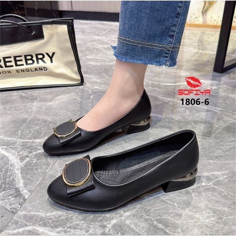 SOFIYA ORI 1806 6 SEPATU WANITA IMPORT / HAK TAHU TINGGI 3 CM / SEPATU KERJA / SEPATU FORMAL
