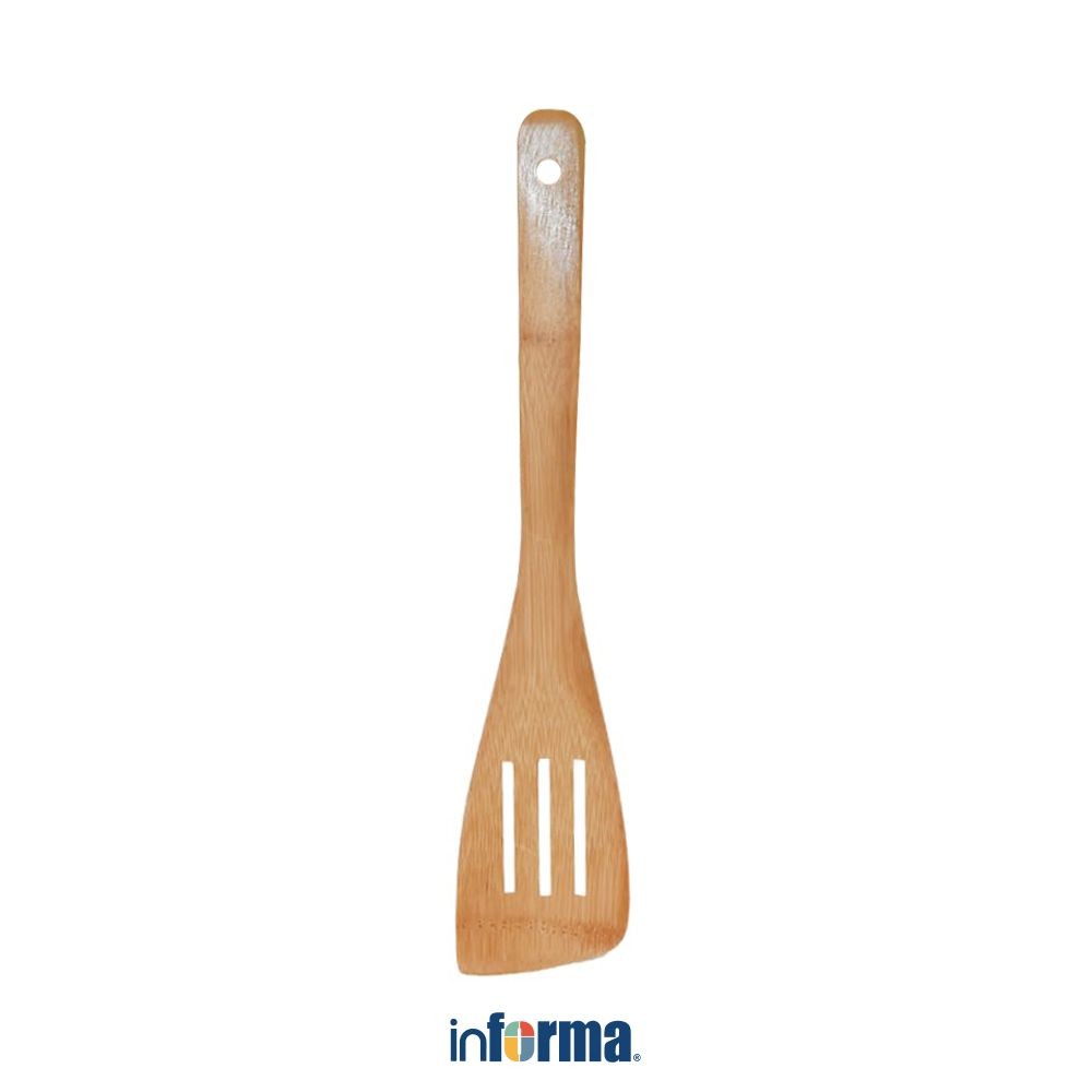 Informa Cooking Color 30 cm Nara Spatula Turner Slotted Sendok Penggoreng Food Grade Sepatula Sutil 
