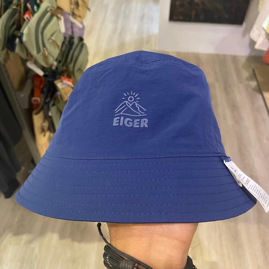 EIGER TOPI BUCKET HAT TINAJANI BUCKETHAT REVERSIBLE - NAVY