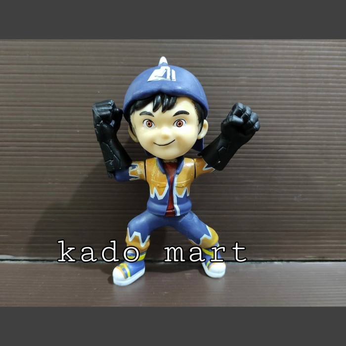 ✨Q.LnS✨ - READY boboiboy supra solar tanah blaze set isi 5 pcs action figure - tanah