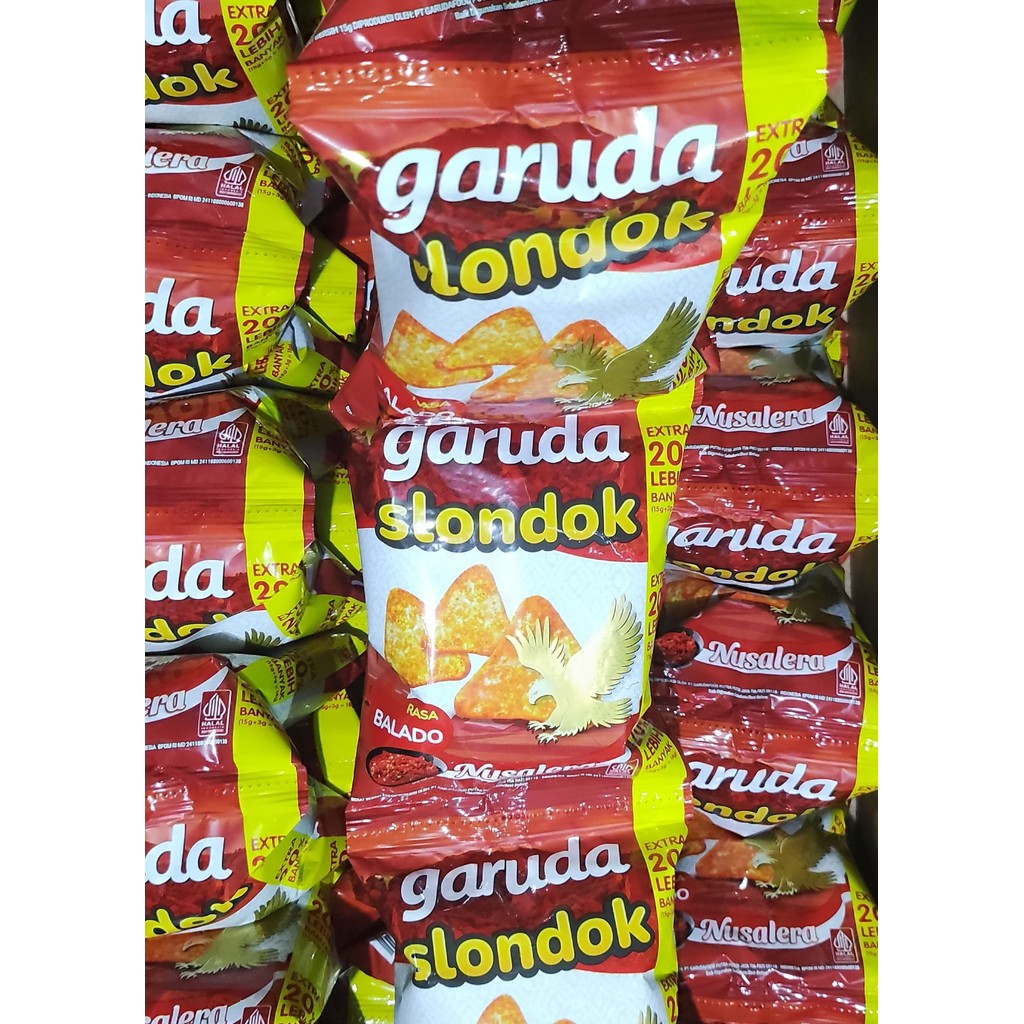 

Garuda Slondok Rasa Balado 15 gr PCS