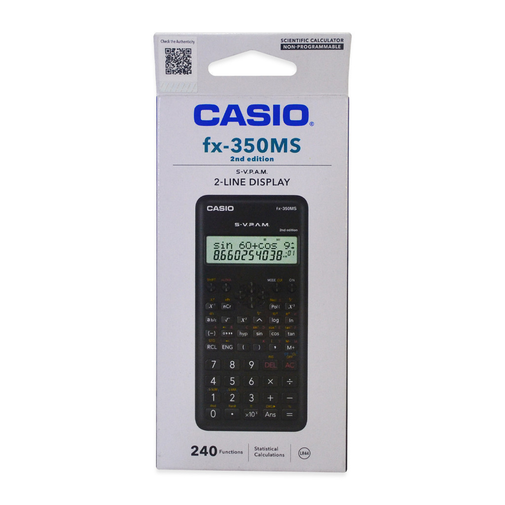 

Calculator Casio Kalkulator Scientific FX-350ES Plus,350MS,991ES Plus,991CW