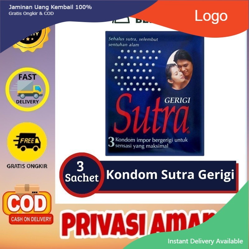 

Kondom Sutra Gerigi (Biru) Isi 3 Pcs & 12 Pcs / Sutra Kondom / Kondom Impor