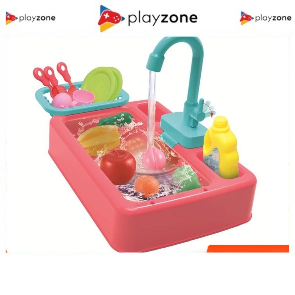 Mainan Anak Cuci Piring - Diswashing Sink Wastafel Cuci Piring Mainan - Mainan kitchen Sink Anak Mai