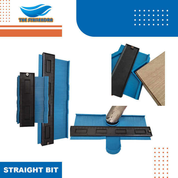 

Pengukur kontur , Contour Gauge Duplicator Tool, Copy Ruler 5 "/10
