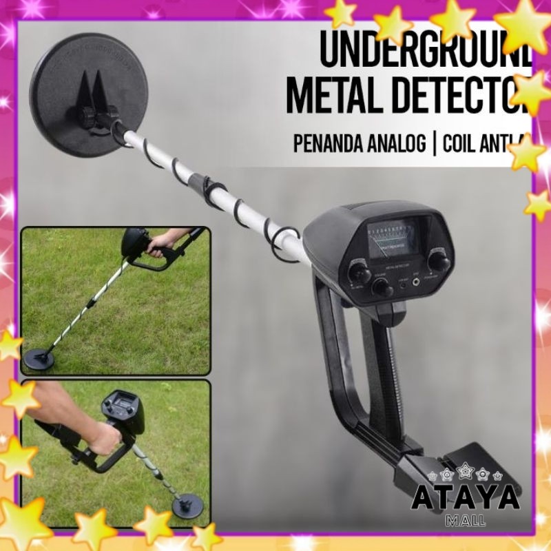 Metal Detector Pendeteksi Emas & Logam