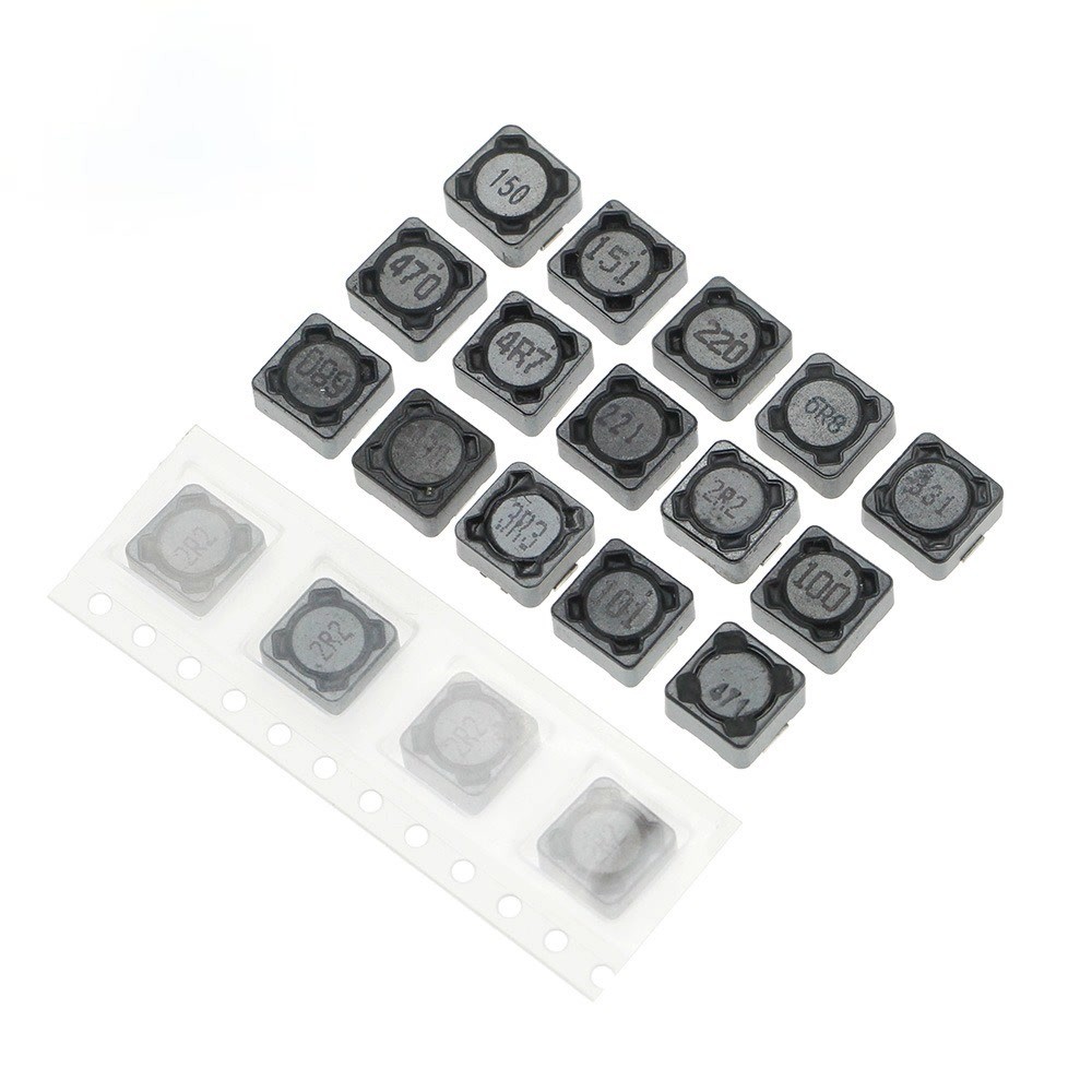 20PCS CD74R Power Inductor 2.2/3.3/4.7/6.8/10/15/22/33/47/68/100/150/220/330/470UH SMD Inductance CD