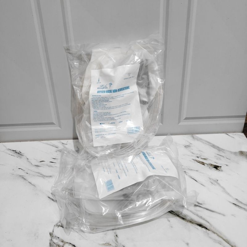 Masker Oksigen NRM Dewasa / Non Rebrething Mask Dewasa Resources