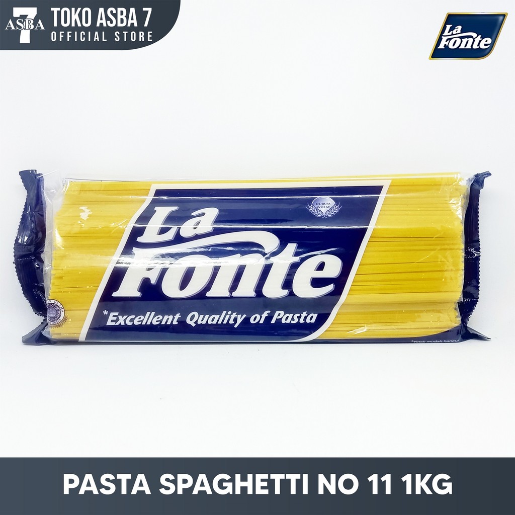 

LA FONTE PASTA SPAGHETTI NO 11 1KG