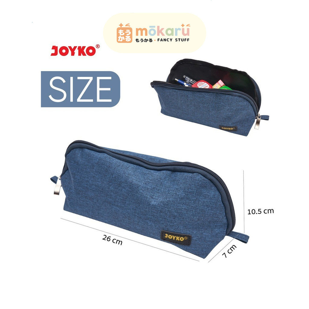 

Joyko Pencil Case PC-5013 Kotak Tempat Pensil Bahan Kain