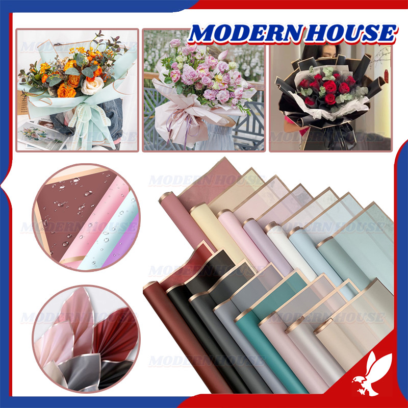 

20 LEMBAR Flower Wrapping Paper / Flower Wrapping Pack List Gold / Gold Kertas Buket Bunga Cellophane