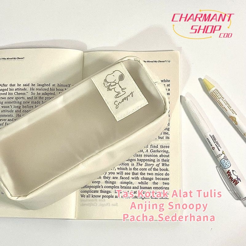 

[CHARMANT] Tempat pensil transparan/kotak pensil/kotak pensil estetika/tas kosmetik/tas penyimpanan transparan warna