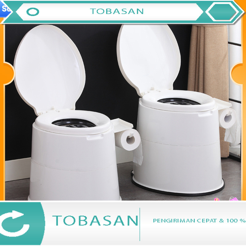 TOBASAN Mobile Toilet Closet Jongkok Kursi ToiletD