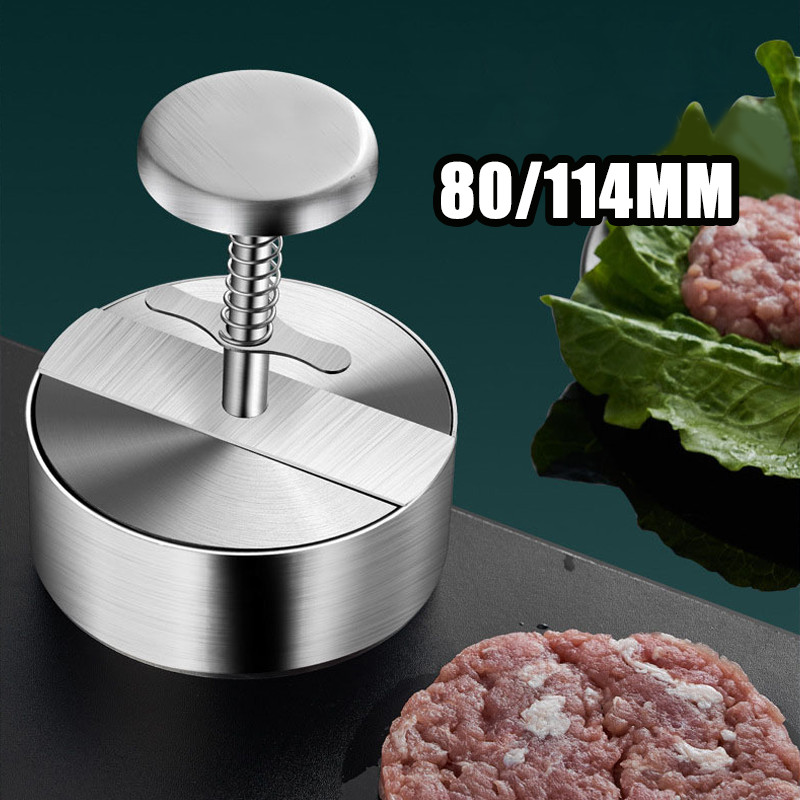 SIAP Cetakan Beef Burger Stainless / Burger Maker Patty Press / Cetakan Maker Burger Patty