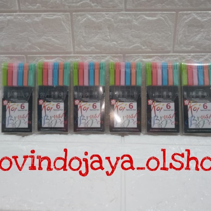 

best -Koi brush pen warna pastel