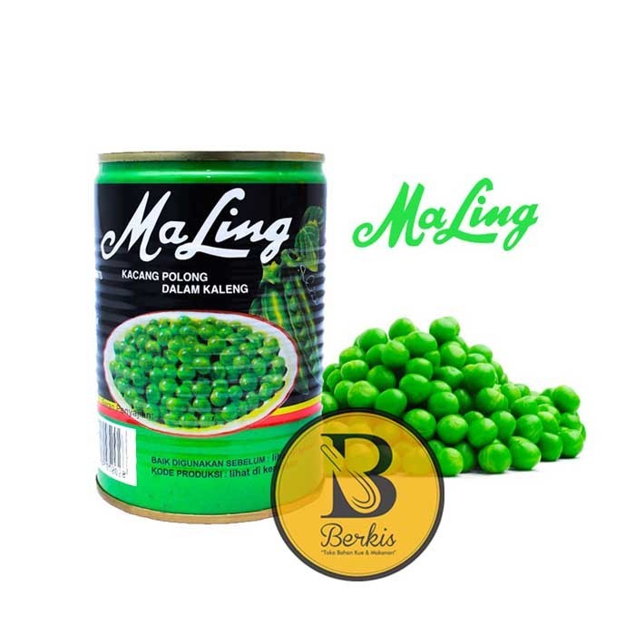 

Ma Ling Green Peas 397 Gr / Kacang Polong