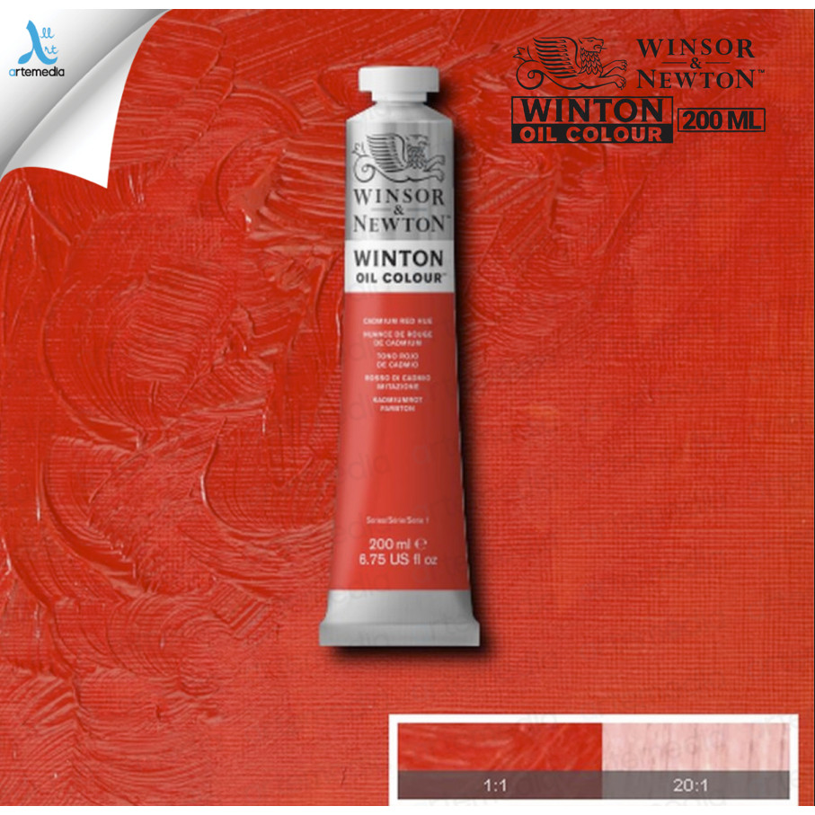 

Gramedia Surabaya - Winsor & Newton Winton CADMIUM RED HUE 200ml Oil Color - 01/02