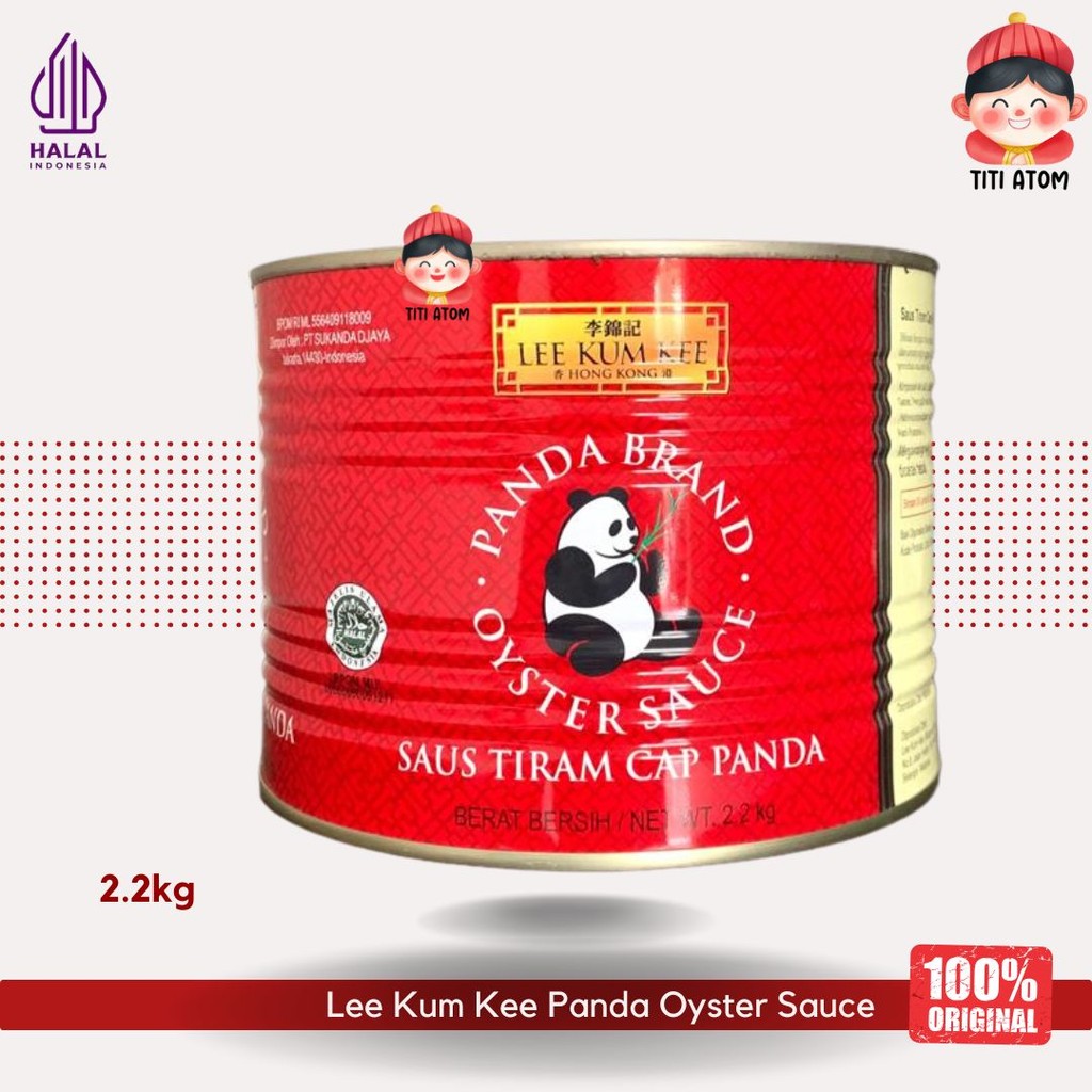 

Lee Kum Kee Oyster Sauce Saus Tiram Kaleng 2,2kg 2200g