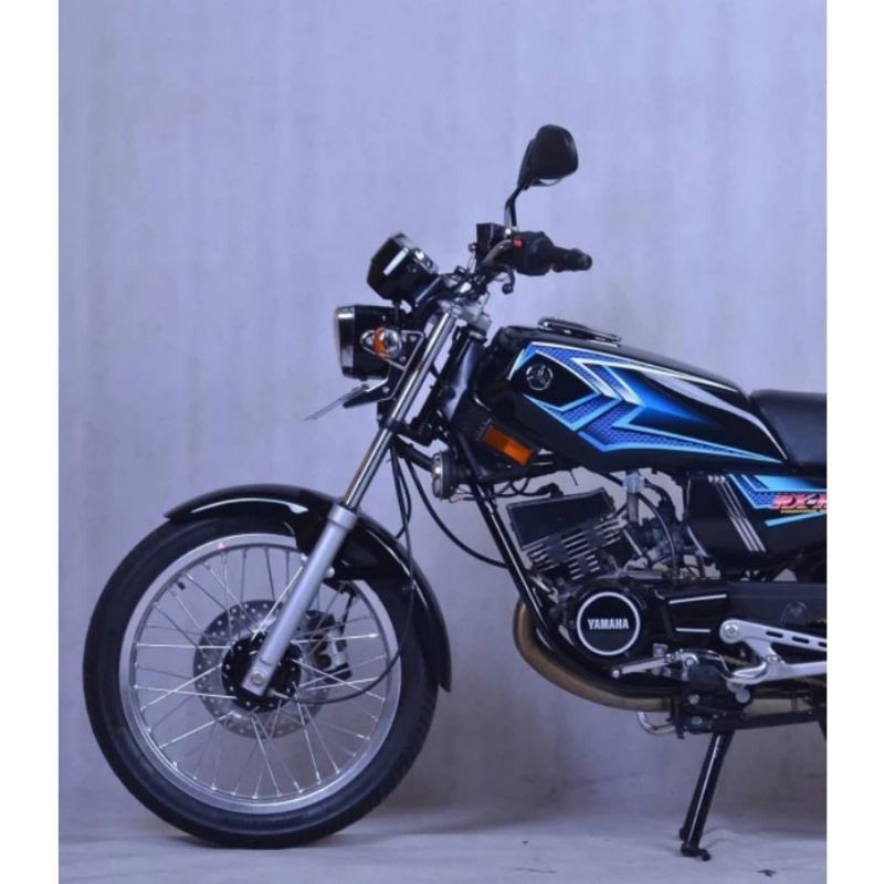 striping lis sticker standar ORI yamaha RX king 2004 biru hitam