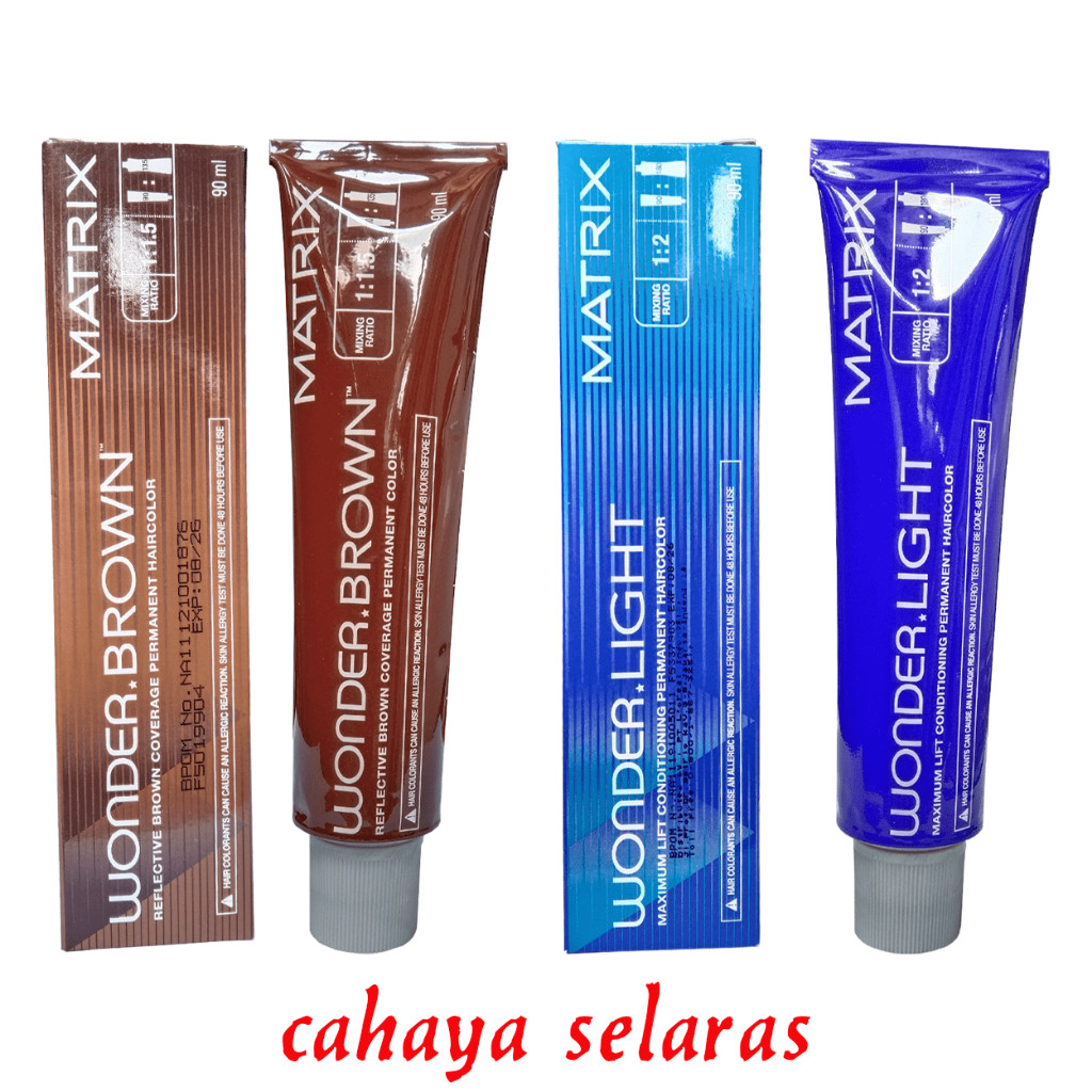MATRIX PROFESSIONAL HAIR COLOR 90ML WONDER SERIES | WONDER LIGHT | WONDER BROWN