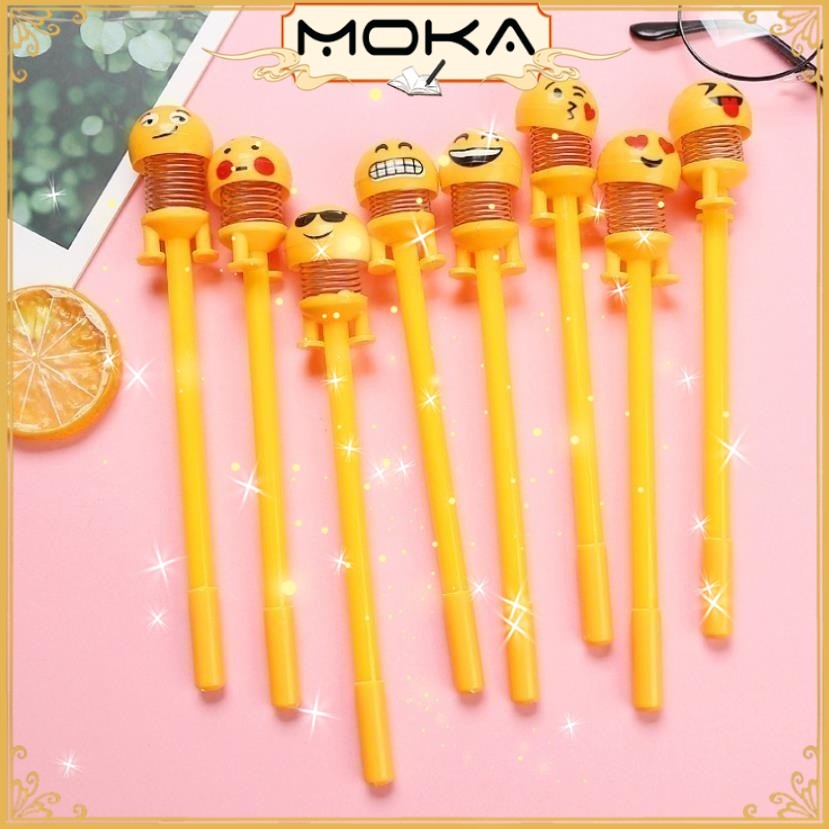 

MOKA PROMO !!! PULPEN GEL MOTIF PER EMOTICON LUCU IMUT / BOLPEN GEL KARAKTER / PULPEN EMOJI PP158 MK