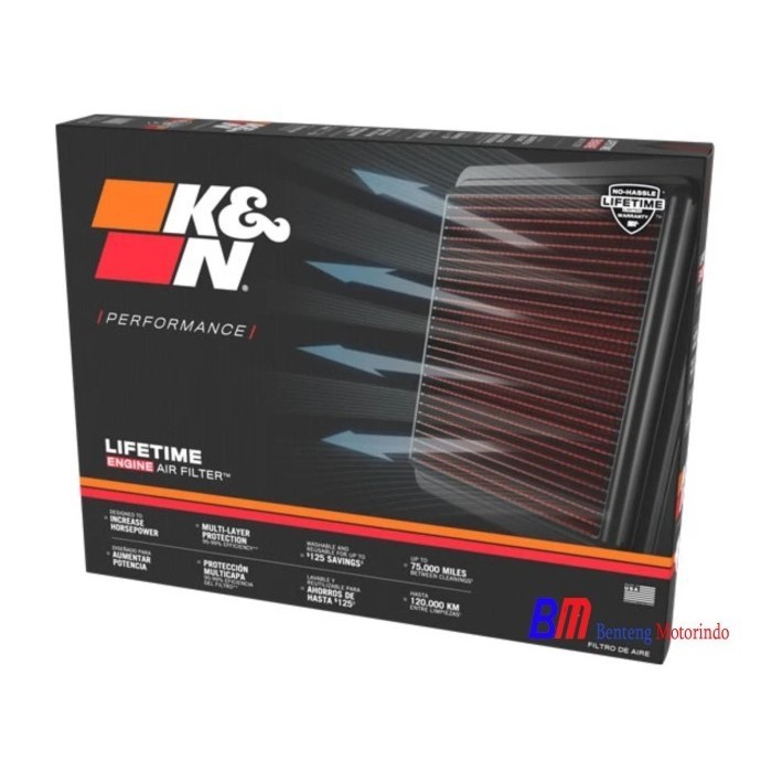 Air Filter Engine K&N - 33-2181 - Mercedes Benz C300 AMG W 204
