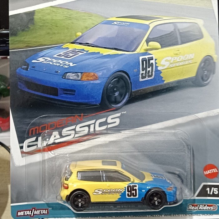 Hotwheels car culture mix civic eg - 1. Fiat 131