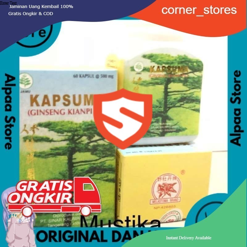 Spesial ~ Tersedia  PAY DAY 12.12 100% ORI TERMURAH DAN TERLARIS BOSKUU READY kian_pil Ginseng Kian 