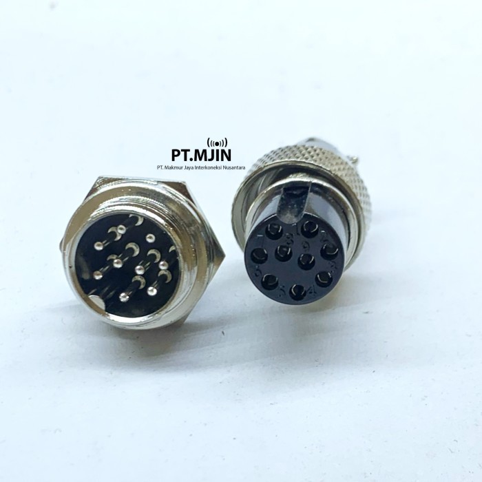 Konektor Conector CB 9 Pin GX16MM Taiwan Good Quality