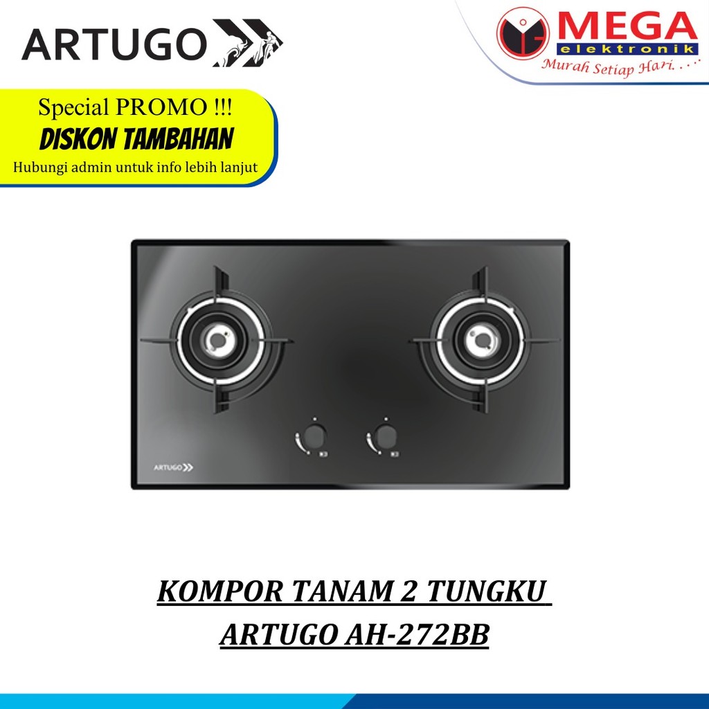 KOMPOR TANAM 2 TUNGKU  ARTUGO AH-272BB