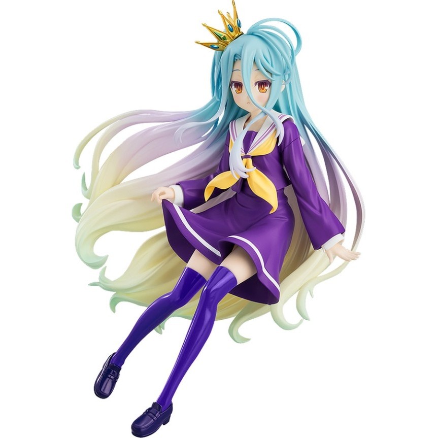 Action Figure Shiro  Crown Ver (No Game No Life)
