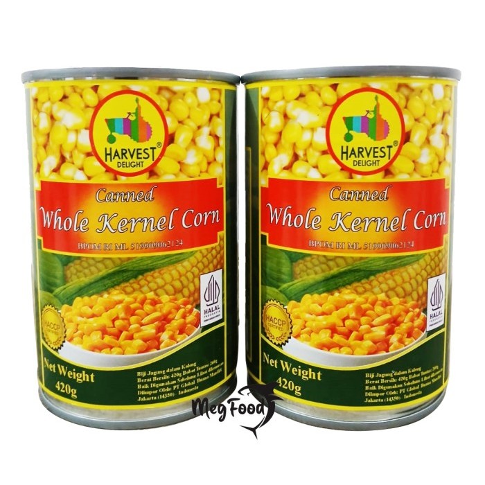 

Harvest Delight Thai Canned Whole Kernel Corn / Jagung Kaleng 420 gram