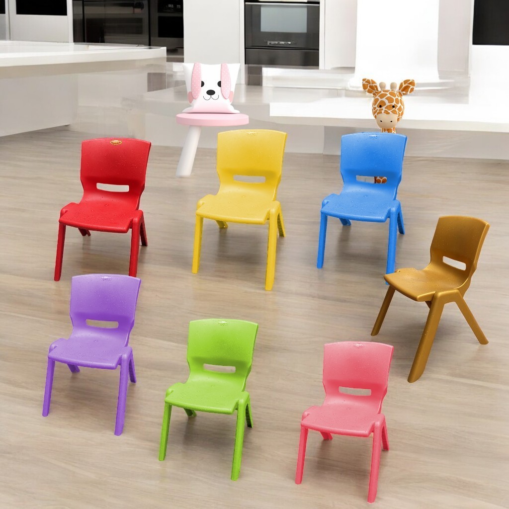AGUNSUASHOP Kursi Anak Plastik Bangku Anak Plastik TK Kursi Anak Paud Kursi AnakTaiwan