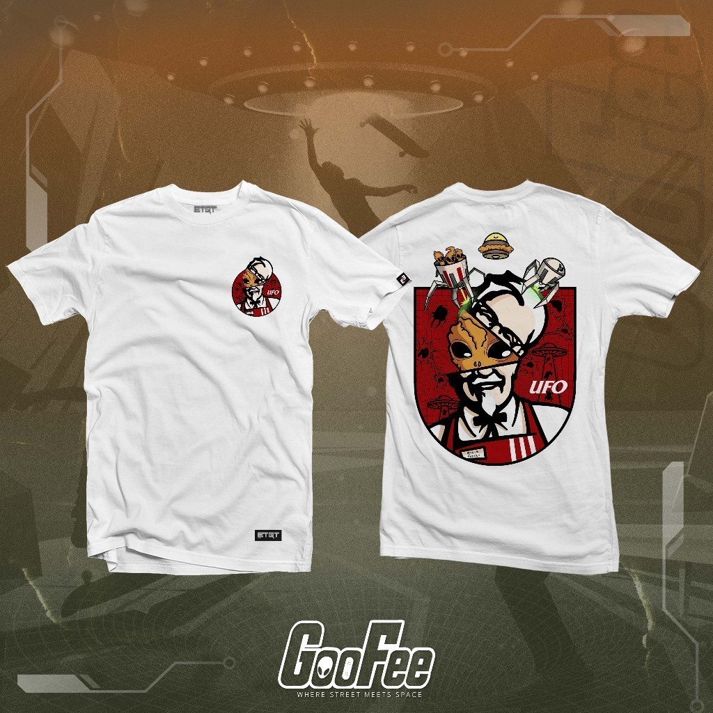 ETQT Anime Oversized Shirt - Unisex - ETQT Brand Shirt - Parody Version - KFC